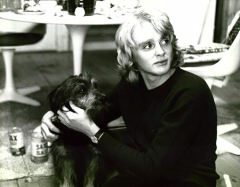 Pretty and his dog, Adorable